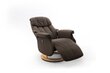 Atzveltnes krēsls Calgary Comfort L, brūns/smilškrāsas cena un informācija | Atpūtas krēsli | 220.lv