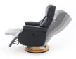 Krēsls MC Akcent Calgary Comfort L, matēts brūns/smilškrāsas cena un informācija | Atpūtas krēsli | 220.lv