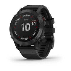 Garmin fēnix® 6 Pro Black cena un informācija | Viedpulksteņi (smartwatch) | 220.lv