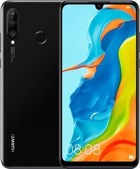 Huawei P30 Lite, 256 GB, Midnight Black cena un informācija | Mobilie telefoni | 220.lv