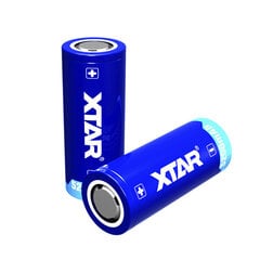 Akumulators 26650 3.6V XTAR litija 5200 mAh iepakojumā 1 gb. цена и информация | Аккумуляторы | 220.lv