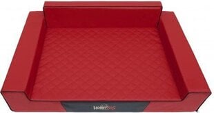Guļvieta Hobbydog Glamour, L, 84x54 cm, sarkana cena un informācija | Suņu gultas, spilveni, būdas | 220.lv