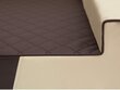 Guļvieta Hobbydog Glamour, XL, 100x68 cm, smilšu krāsas cena un informācija | Suņu gultas, spilveni, būdas | 220.lv