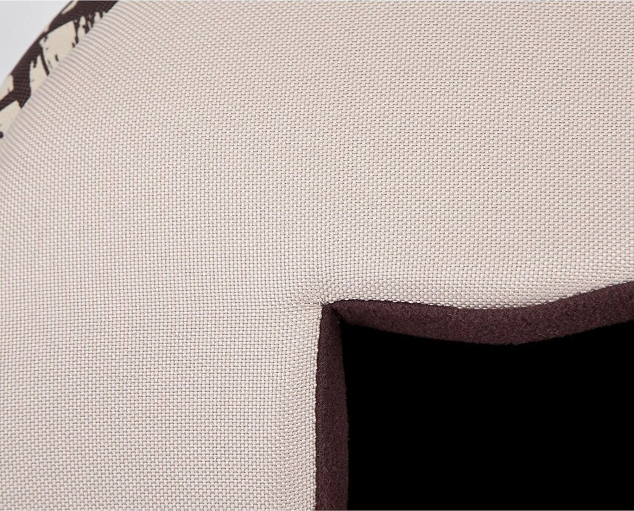 Guļvieta Hobbydog Glamour, XL, 100x68 cm, smilšu krāsas cena un informācija | Suņu gultas, spilveni, būdas | 220.lv