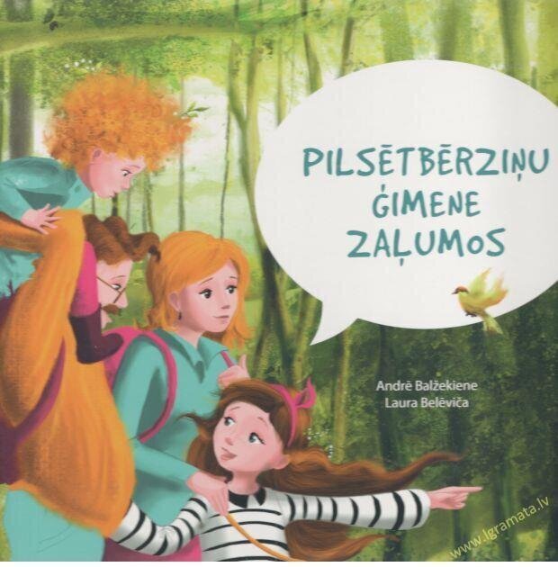 Pilsētbērziņu ģimene zaļumos цена и информация | Grāmatas mazuļiem | 220.lv