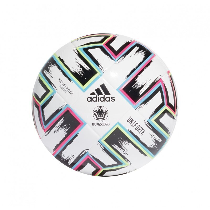 Futbola bumba ADIDAS EURO2020 UNIFORIA LEAGUE J350, 5. izmērs цена и информация | Futbola bumbas | 220.lv