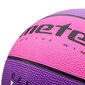 Basketbola bumba METEOR LAYUP, 4. izmērs, violeta/rozā cena un informācija | Basketbola bumbas | 220.lv