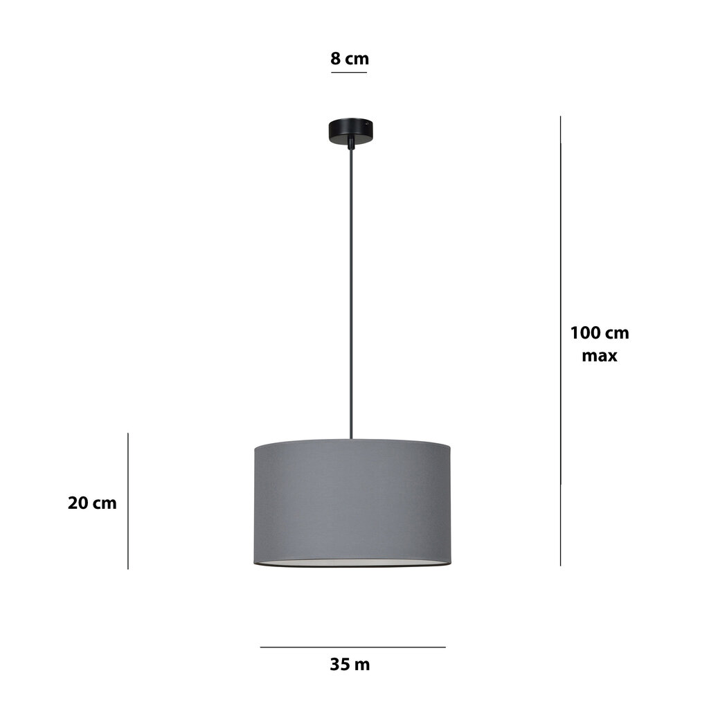 Emibig piekaramā lampa Roto 1 cena un informācija | Piekaramās lampas | 220.lv