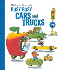 Richard Scarry's Busy Busy Cars and Trucks cena un informācija | Bērnu grāmatas | 220.lv
