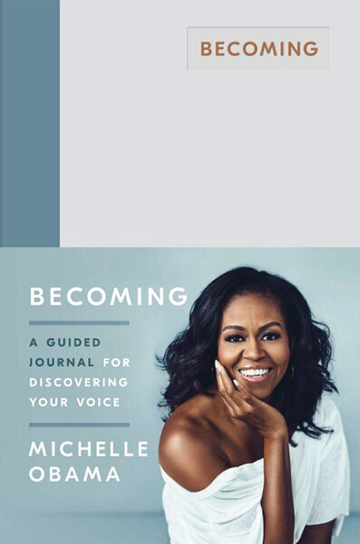 Becoming : A Guided Journal for Discovering Your Voice цена и информация | Biogrāfijas, autobiogrāfijas, memuāri | 220.lv