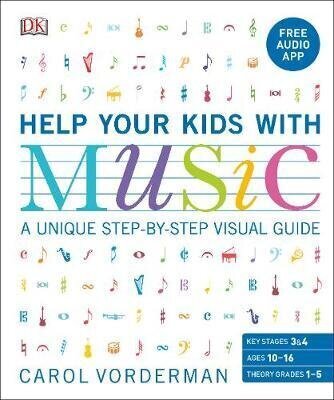 Help Your Kids With Music : A unique step-by-step visual guide цена и информация | Enciklopēdijas, uzziņu literatūra | 220.lv