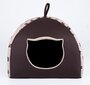 Guļvieta-būda Hobbydog Igloo R3, 49x49x40 cm, smilšu krāsas цена и информация | Suņu gultas, spilveni, būdas | 220.lv