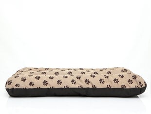 Hobbydog spilvens Eco Prestige R2, 100x70x8 cm, smilškrāsas ar ķepām cena un informācija | Suņu gultas, spilveni, būdas | 220.lv