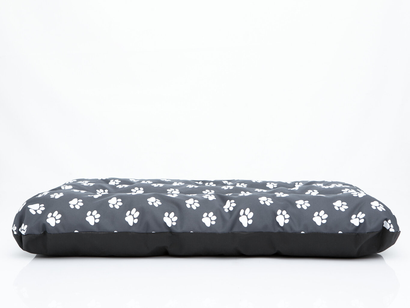 Hobbydog spilvens Eco Prestige R3, 115x80x12 cm, pelēks ar pēdiņām цена и информация | Suņu gultas, spilveni, būdas | 220.lv