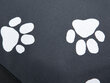 Hobbydog spilvens Eco Prestige R1, 90x60x8 cm, pelēks ar ķepām cena un informācija | Suņu gultas, spilveni, būdas | 220.lv