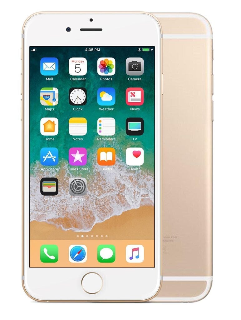 Apple iPhone 6 Plus 64GB, Gold (Atjaunots) A-klase cena un informācija | Mobilie telefoni | 220.lv