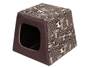 Hobbydog būda-guļvieta Piramīda R3, brūna cena un informācija | Suņu gultas, spilveni, būdas | 220.lv