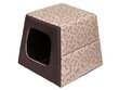 Hobbydog būda-guļvieta Piramīda R2, smilšu/brūnas krāsas cena un informācija | Suņu gultas, spilveni, būdas | 220.lv