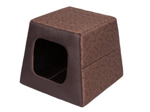 Hobbydog būda-guļvieta Piramīda R2, brūna cena un informācija | Suņu gultas, spilveni, būdas | 220.lv