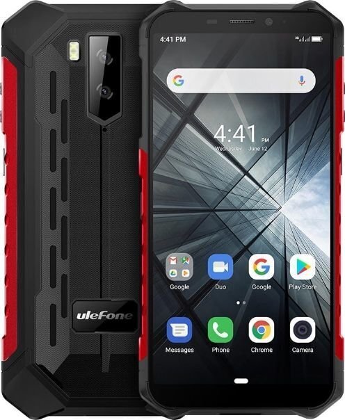 UleFone Armor X3, 32GB, Dual Sim, Red цена и информация | Mobilie telefoni | 220.lv