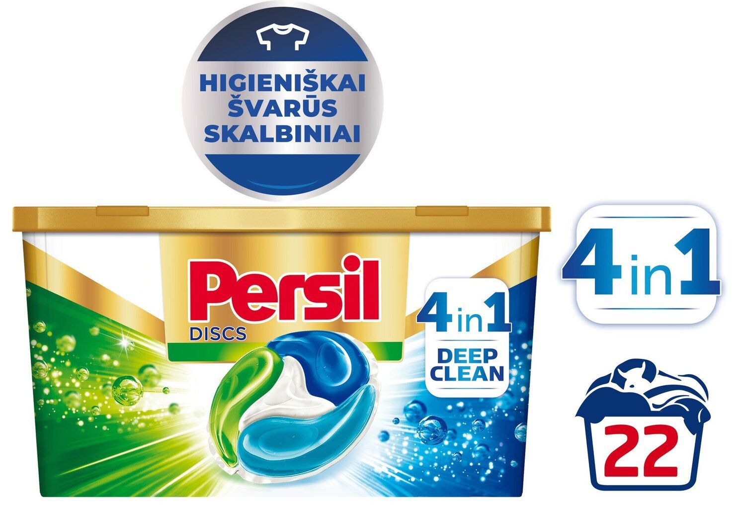 PERSIL mazg. kapsulas "White" 22WL цена и информация | Veļas mazgāšanas līdzekļi | 220.lv