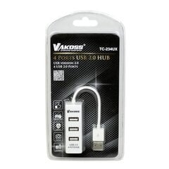 Vakoss TC-234UX cena un informācija | Adapteri un USB centrmezgli | 220.lv