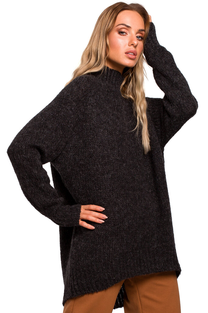 Džemperis ar augstu apkakli sievietēm MOE M468 cena un informācija | Sieviešu džemperi | 220.lv