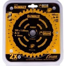 Griešanas disks Dewalt Extreme 165mm (DT10640-QZ) cena un informācija | Dārza tehnikas rezerves daļas | 220.lv