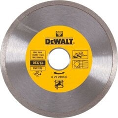 Dimanta disks Dewalt 125x1,6x22.2mm - DT3713 cena un informācija | Rokas instrumenti | 220.lv