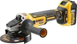 Akumulatora leņķa slīpmašīna Dewalt 18V (DCG405P2) cena un informācija | Slīpmašīnas | 220.lv