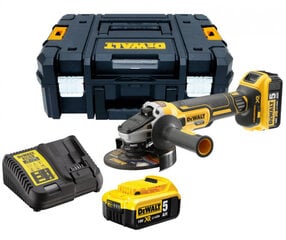 Akumulatora leņķa slīpmašīna Dewalt 18V (DCG405P2) цена и информация | Шлифовальные машины | 220.lv