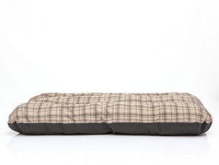 Hobbydog подушка Eco Prestige R3, 115x80x12 см, песочного цвета в клетку цена и информация | Лежаки, домики | 220.lv