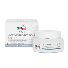 Mitrinošs sejas krēms ar probiotikām Sebamed PRO Active Protection 50 ml cena un informācija | Sejas krēmi | 220.lv