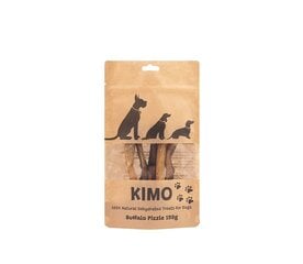 KIMO kaltēts bifeļu dzimumloceklis, 150 g cena un informācija | Gardumi suņiem | 220.lv