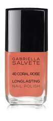 Лак для ногтей Gabriella Salvete Longlasting Enamel 11 мл, оттенок 33, коралловый цена и информация | Лаки для ногтей, укрепители | 220.lv