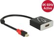 Delock 62735, Mini DP M/HDMI F цена и информация | Adapteri un USB centrmezgli | 220.lv