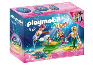 70100 PLAYMOBIL® Magic, Семейство русалок цена и информация | Конструкторы и кубики | 220.lv