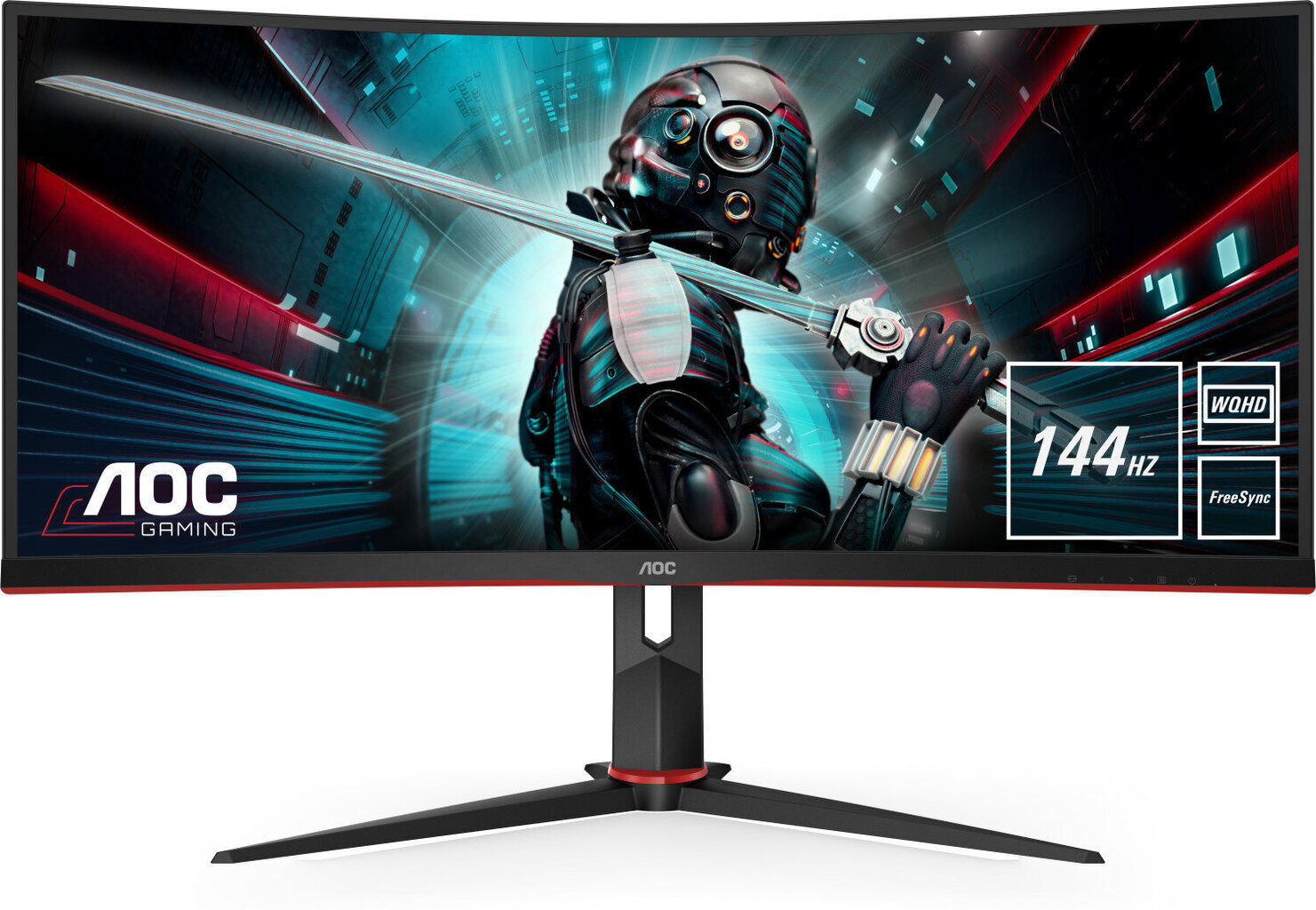 AOC CU34G2X/BK cena un informācija | Monitori | 220.lv