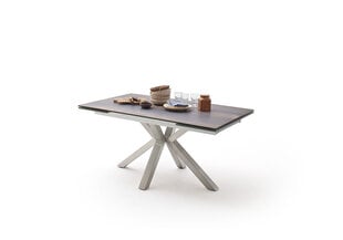 Раскладной стол MC Akcent Nagano, темно-коричневый цена и информация | Кухонные и обеденные столы | 220.lv