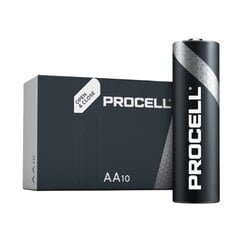 Батарея LR6 / AA 1,5 В Duracell Procell INDUSTRIAL Серия Alkaline PC1500 коробка 10 шт. цена и информация | Батарейки | 220.lv