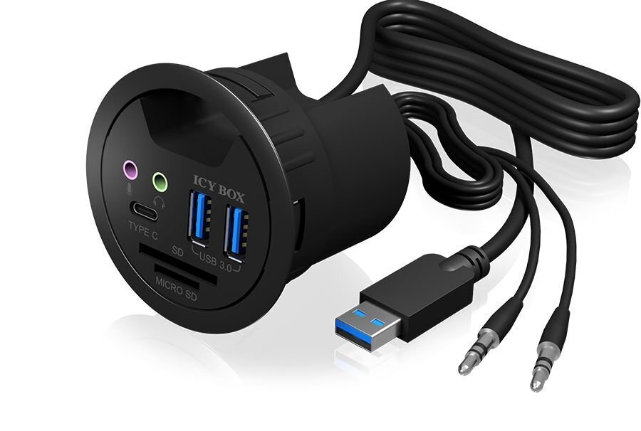 RaidSonic IB-HUB1404A cena un informācija | Adapteri un USB centrmezgli | 220.lv