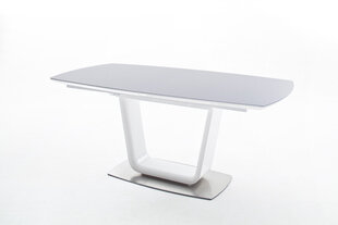 Раскладной стол MC Akcent Xander, серый / белый цена и информация | Кухонные и обеденные столы | 220.lv