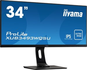 IIyama PLXUB3493WQSU-B1 цена и информация | Мониторы | 220.lv