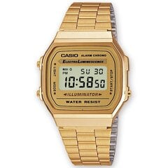 Stilīgs Casio pulkstenis A168WG-9EF cena un informācija | Vīriešu pulksteņi | 220.lv