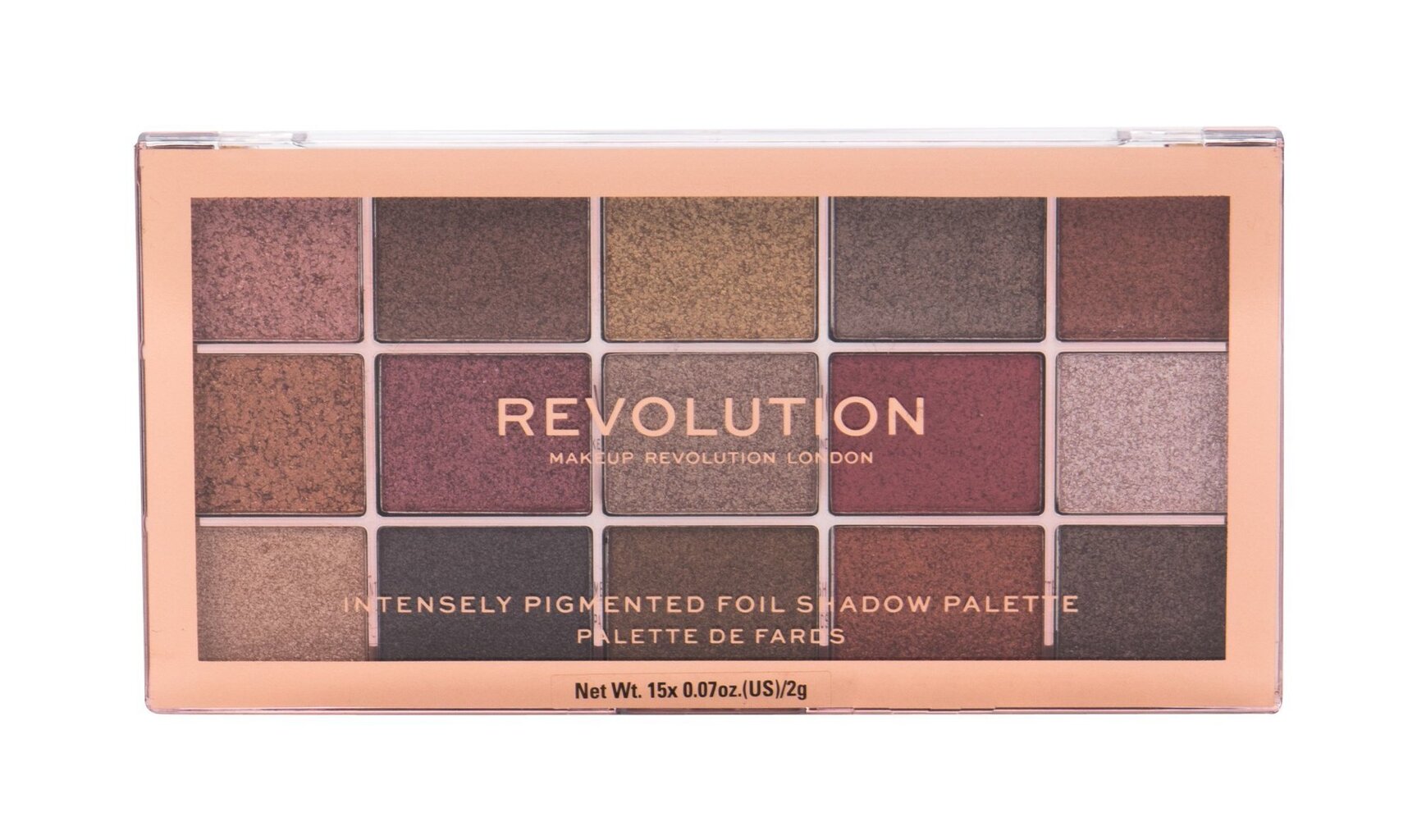 Acu ēnu palete Makeup Revolution 30 g, Foil Frenzy Fusion cena un informācija | Acu ēnas, skropstu tušas, zīmuļi, serumi | 220.lv