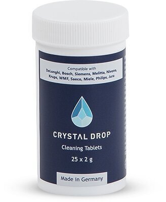 Crystal Drop tīrīšanas tabletes 25 gab x 2g цена и информация | Tīrīšanas līdzekļi | 220.lv