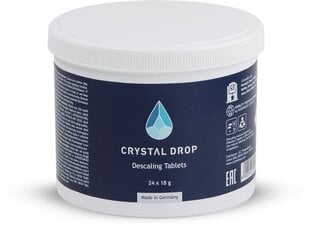 Crystal Drop таблетки для удаления накипи 24 шт х 18 г цена и информация | Чистящие средства | 220.lv