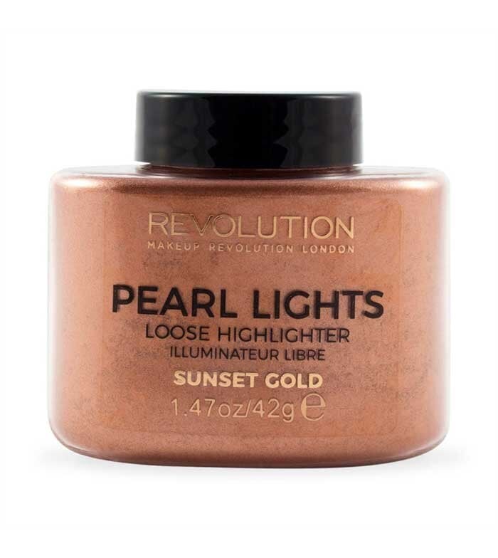 Spīdumu sniedzošs birstošais pūderis Makeup Revolution London Pearl Lights Loose Highlighter 42 g cena un informācija | Bronzeri, vaigu sārtumi | 220.lv