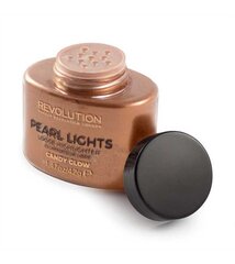 Spīdumu sniedzošs birstošais pūderis Makeup Revolution London Pearl Lights Loose Highlighter 42 g cena un informācija | Bronzeri, vaigu sārtumi | 220.lv