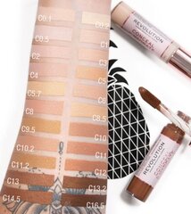 Maskējošs un mitrinošs šķidruma produkts Makeup Revolution London Conceal & Hydrate 13 g, C5, C5 cena un informācija | Grima bāzes, tonālie krēmi, pūderi | 220.lv